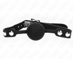 Produktbild Kink Modell 1 Silikonball 4 cm Knebel Mit Schloss 60 x 2 cm