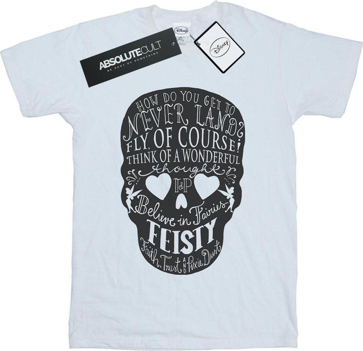 Disney Tinker Bell Skull TShirt (L)