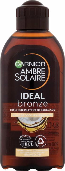 Immagine prodotto Garnier Olio corpo Ambre Solaire Ideal Bronze (Olio corpo, 200 ml)