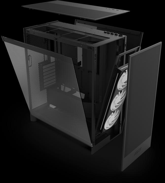 Actual product image NZXT H7 Flow (Mini-ITX, ATX, mATX, E-ATX)