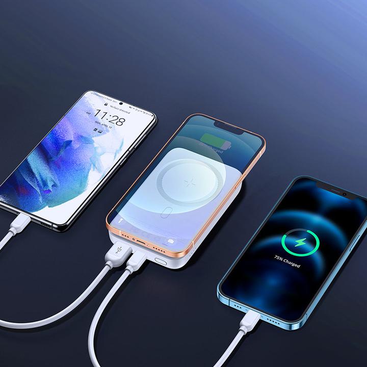 Actual product image Joyroom Mini Magnetic Wireless Powerbank (20W) (10000 mAh, 20 W, 15 Wh)
