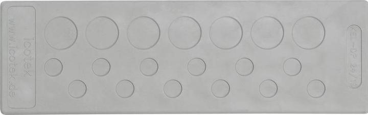 Icotek KEL-DP 24/50 Kabelinvoerplaat Klem Ø (max.) 8,3 mm Elastomeer