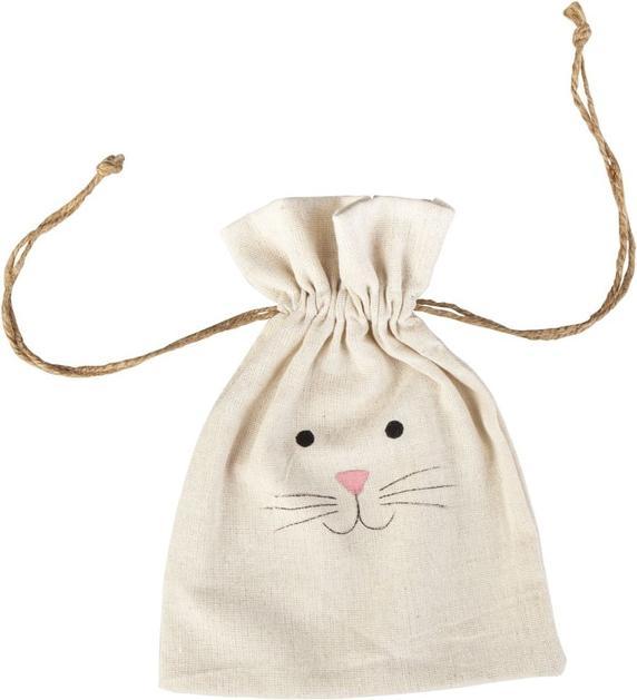 Produktbild MICA Living Geschenkbeutel - Ostern - aus Textil - ca. 18 x 24 cm (Geschenktüte)