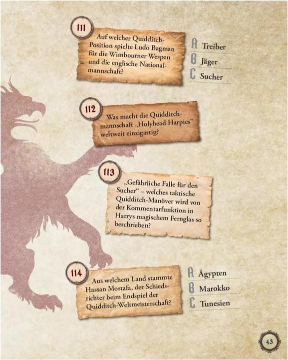 Produktbild Quiz dich schlau mit dem Quizgott: Harry Potter Fan-Quiz Rätsel (Deutsch)