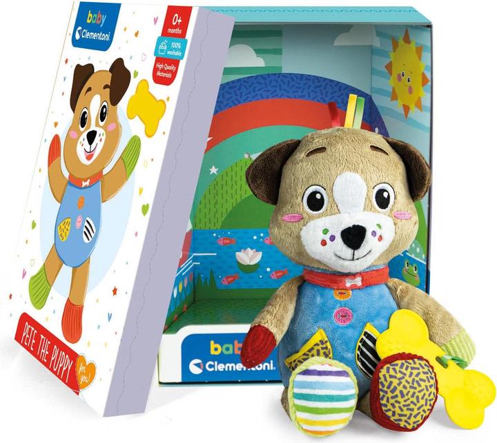 Actual product image Clementoni Baby - soft toy Pete the Puppy (30 cm)