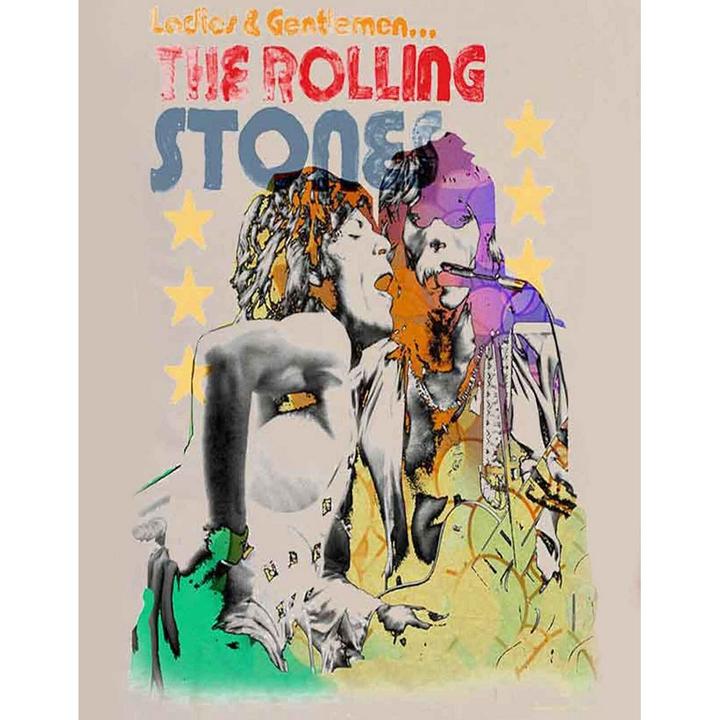 Produktbild The Rolling Stones Mick & Keith TShirt wasserfarben (XL)