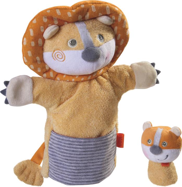 Produktbild Haba Handpuppe Löwe mit Baby