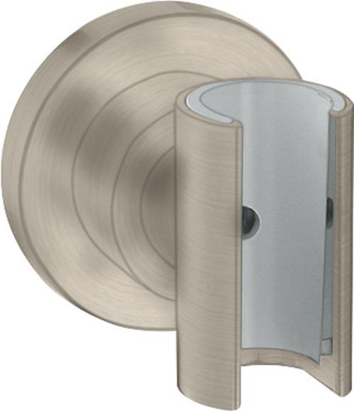 Actual product image hansgrohe AXOR CITTERIO shower holder brushed nickel