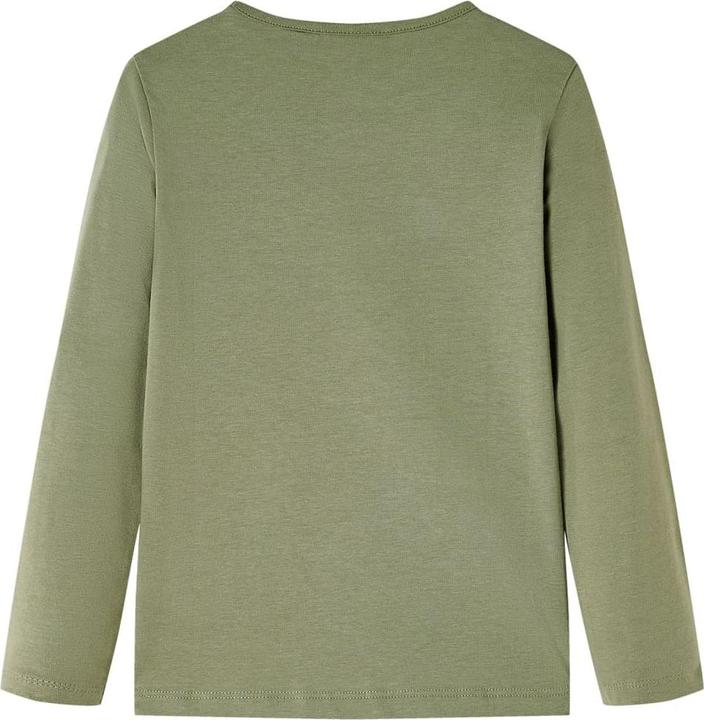 Immagine prodotto VidaXL Camicia da bambino a maniche lunghe kaki 104,Materiale: 95 % cotone. 5 (104)