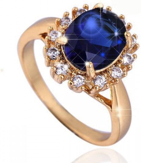 Hermex Gold Ring RGP mit Zirkonia - Gold Gr. 56 (56)