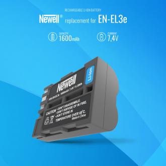 Produktbild Newell Battery Battery EN-EL3 for Nikon D50, D70, D80, D90, D100, D200, D300, D300s, D700 (Kamera Akku)