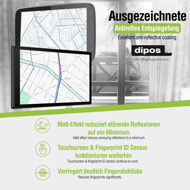 Actual product image Dipos Screen Protector Anti-Glare for Shimano Steps SC-EN600