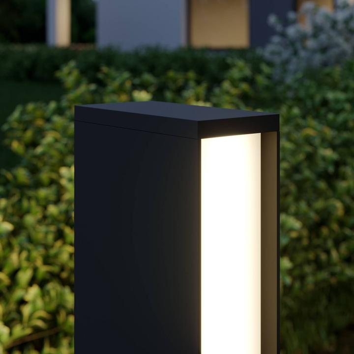Produktbild Lucande Lirka 2 Aussen Garten Leuchte Dark Grey/White (IP54)