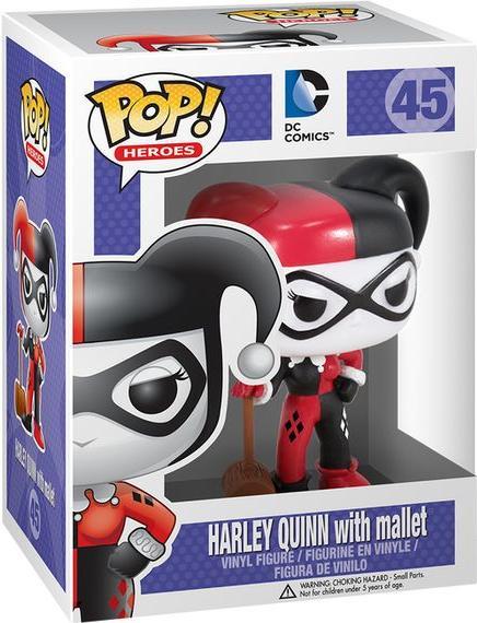 Actual product image Funko POP! - DC Comics: Harley Quinn & Mallet