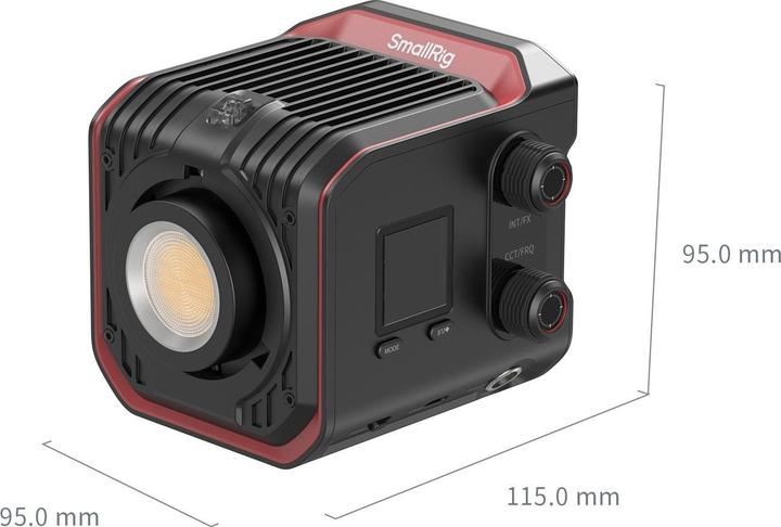 Immagine prodotto SmallRig RC 100B COB LED Video Light (Pro Version / EU Standard) 5142 (Videocamera)