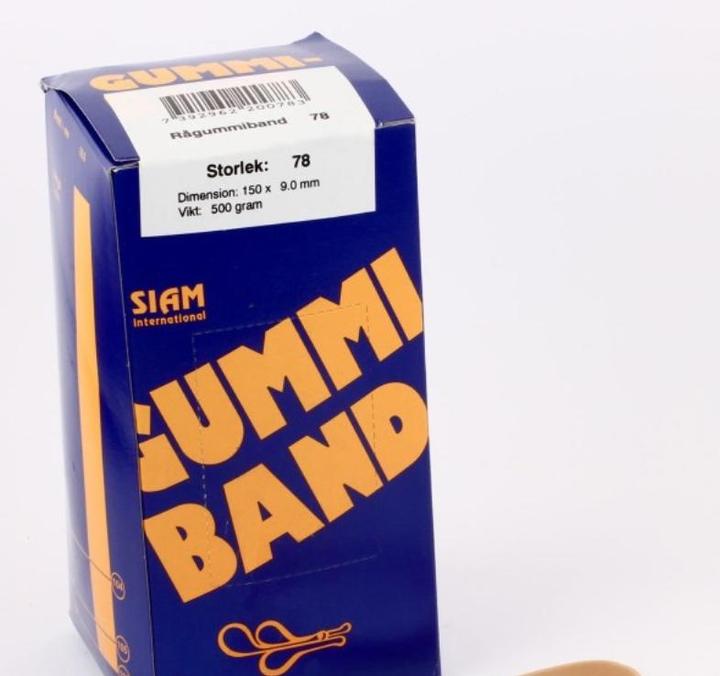 Actual product image Siam Rubber band no. 78 150x9,5mm (500g)