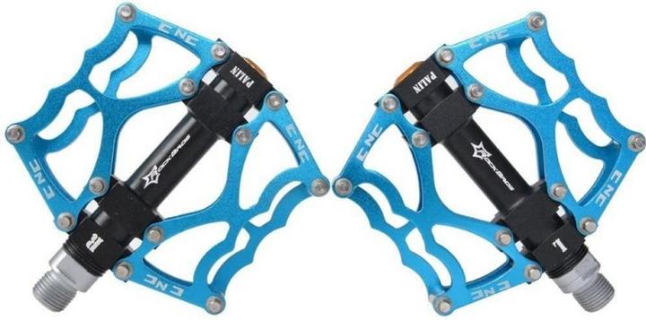 Produktbild Rockbros JT201012LBL bicycle pedal set - blue