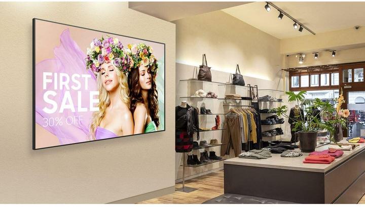 Actual product image Samsung QH75B (3840 x 2160 Pixels, 75")