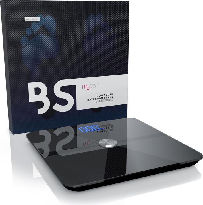 Immagine prodotto Mybeo Bilancia digitale Bluetooth per il grasso corporeo (180 kg)