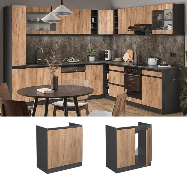 Produktbild Vicco Spülenunterschrank R-Line (80 x 60 x 81.5 cm)