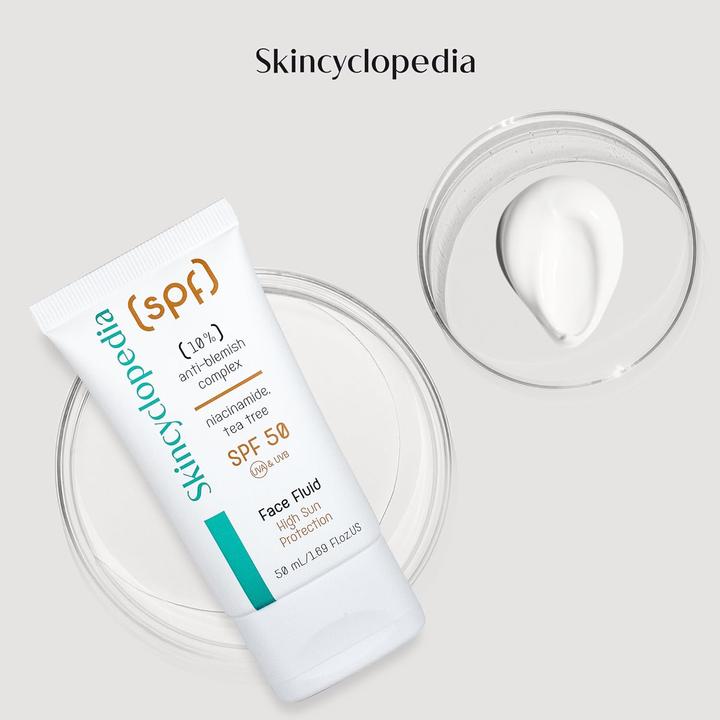 Produktbild Skincyclopedia SPF 50 Anti-Blemish Fluid (50ml) (Sonnencreme Gesicht, SPF 50, 50 ml)
