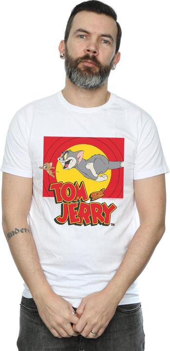 Immagine prodotto Tom & Jerry Chase Scene Maglietta Uomo (M)