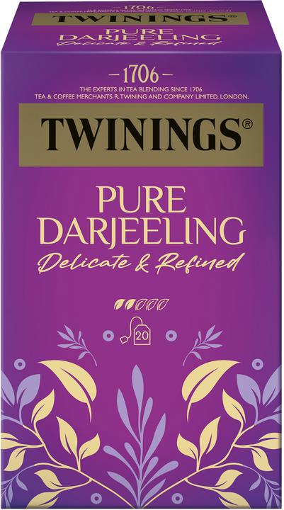 Produktbild Twinings Teebeutel Pure Darjeeling 20 Stück, Teesorte/Infusion (85 g)