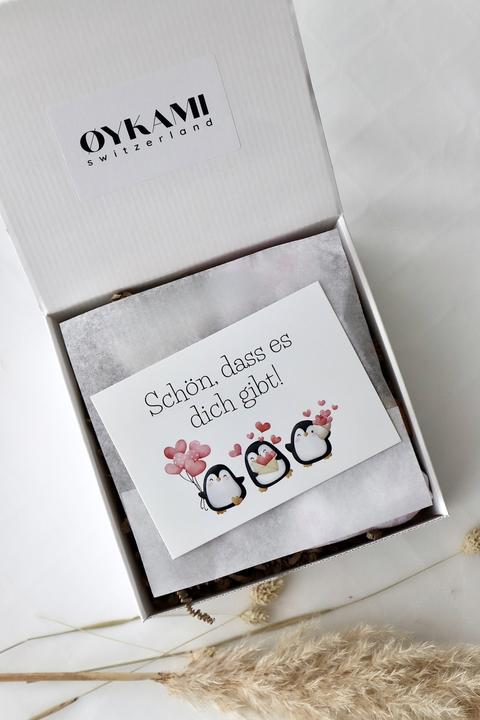 Actual product image Oykami Geschenkbox Mädchen "Einhorn Kosmetiktasche"