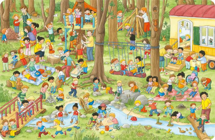 Produktbild Mein grosses Kindergarten-Wimmelbuch (Deutsch)