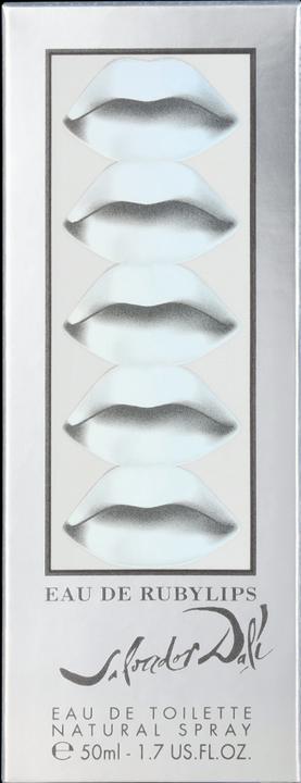 Actual product image Salvador Dalí Eau de Ruby Lips (Eau de toilette, 50 ml)