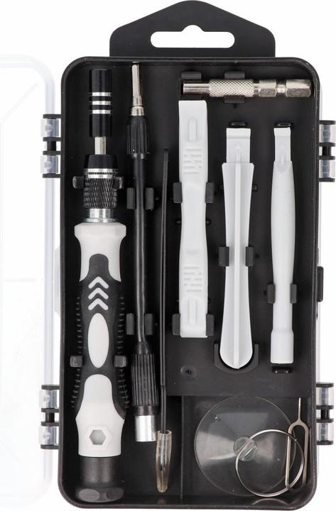 Actual product image AccuCell Mobile phone tool set with Torx for professionals, for smartphone, laptop battery replacement