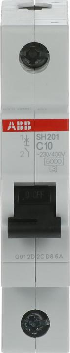 Immagine prodotto ABB SH201-C10 Interruttore automatico unipolare Home