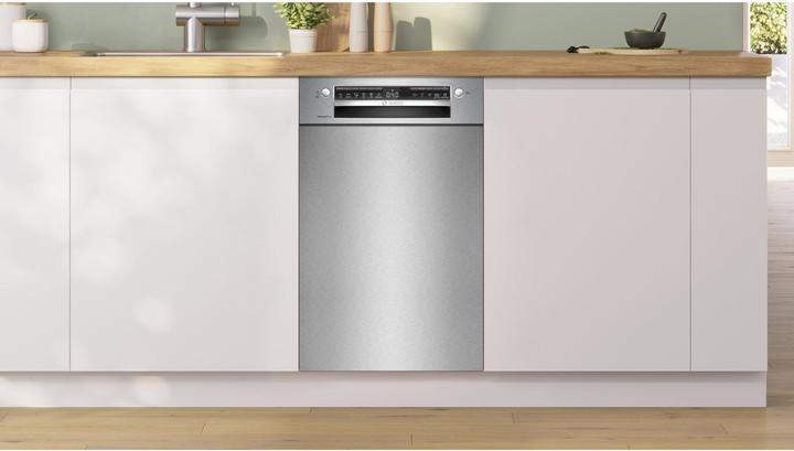 Produktbild Bosch Hausgeräte Serie 4, Unterbau-Geschirrspüler, 45 cm, Edelstahl, SPU4HMS10E