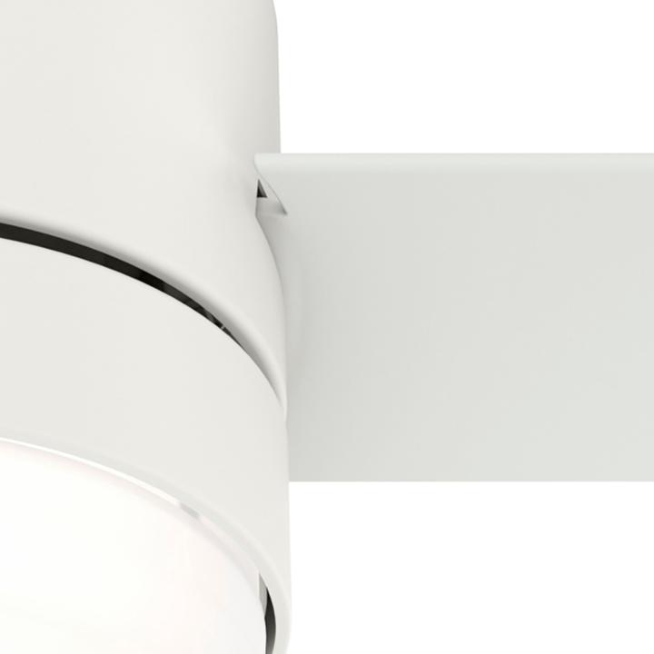 Produktbild Hunter Fans Deckenventilator Gilmour Weiss mit Licht (40.50 dB)
