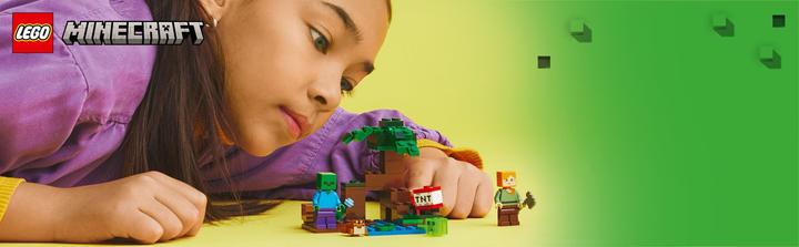 Actual product image LEGO The Swamp Adventure (21240, LEGO Minecraft)