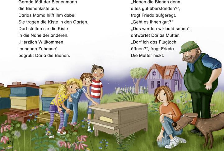 Actual product image Duden Leseprofi – Die Bienenretter, 2. Klasse (German, Luise Holthausen, Iris Hardt, 2022)