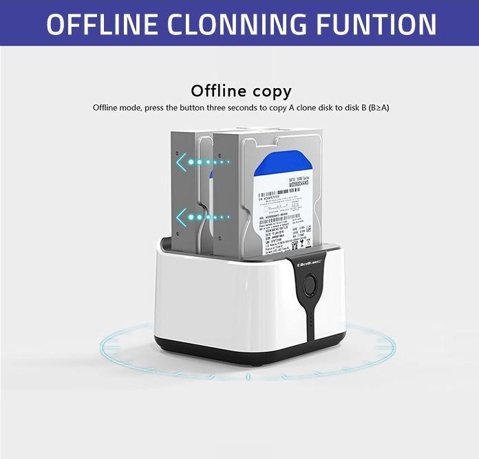 Image du produit Qoltec Stacja dokujaca do dysków HDD S