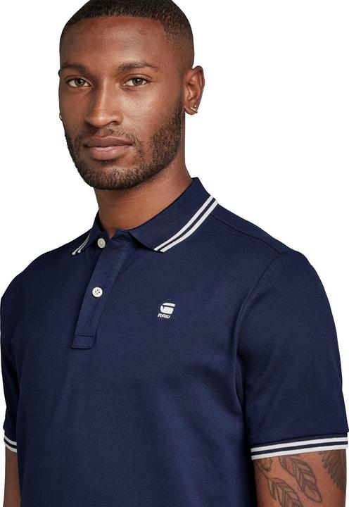 Actual product image G-Star Dunda Slim Stripe Polo (S)
