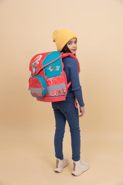 Produktbild Belmil Compact Schulranzen Set 4teilig mit Brustgurt (19 l)