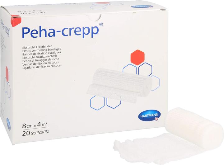 Image du produit IVF Hartmann Kreppbinde 4mx8cm weiss