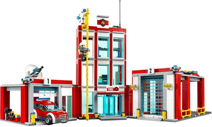 Immagine prodotto LEGO City – grande caserma dei pompieri (60110, LEGO City)