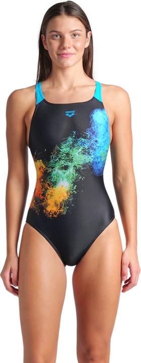 Arena W Vibrant Swimsuit Swim Pro Back
