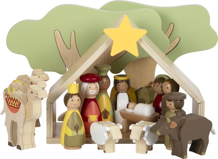 Produktbild small foot Spielset Weihnachtskrippe