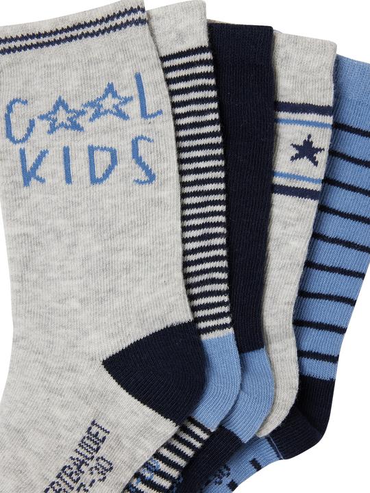 Image du produit Vertbaudet 5er-Pack Jungen Socken COOL KIDS (Pack de 5, 35, 38)