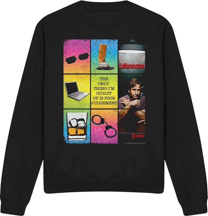 Actual product image Californication Unisex Adult Poor Judgement Sweatshirt (M)