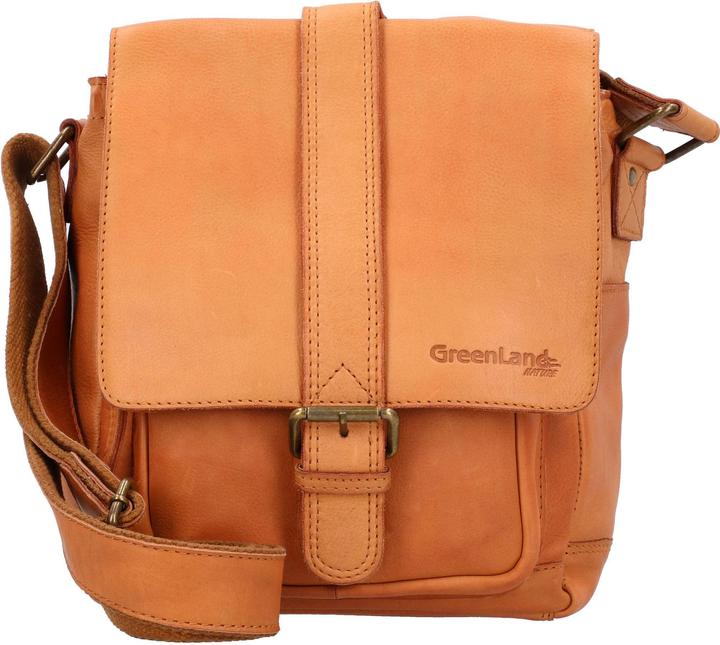 Greenland Nature Umhängetasche Leder 23 cm