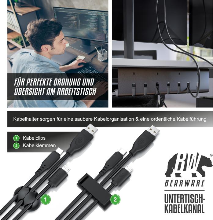 Image du produit Bearware Kabelkanal (Conduit, 43 cm)