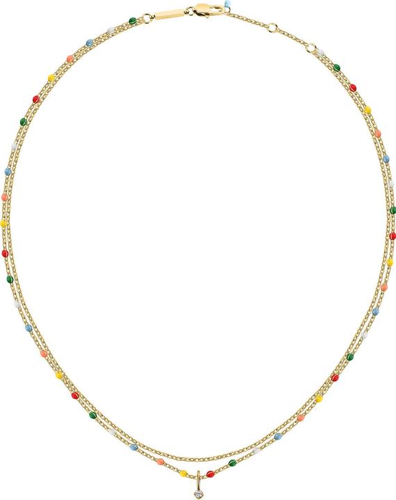 Image du produit Esprit RAINBOW Halskette (Acier inoxydable, Émail, 45 cm)
