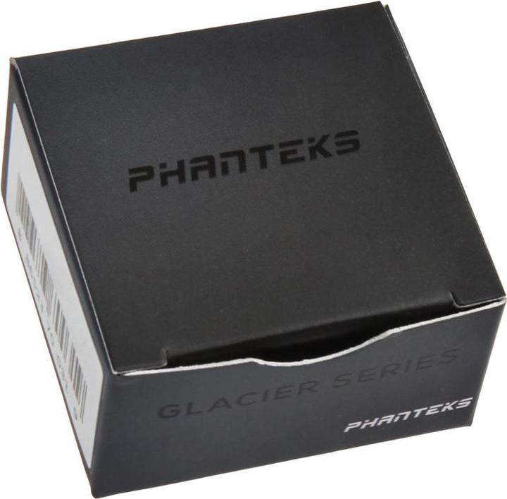 Actual product image Phanteks Glacier Rotary Connector 45 degree G1/4 inch male to 12mm female hardtube - rotatable