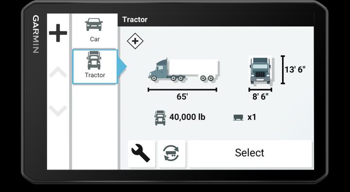 Image du produit Garmin Dezl LGV710 EU (7")
